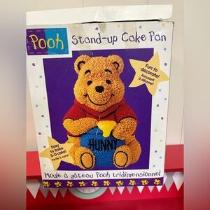 Vintage Wilton Winnie The Pooh Stand Up Cake Pan Birthday Party